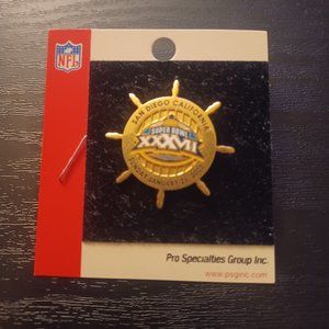 NFL Super Bowl XXXVII Pin